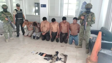 Limón Indanza: 6 detenidos por minería ilegal en operativo.