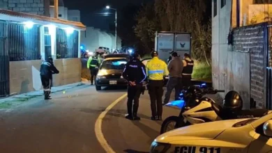 Hombre asesinado al estilo sicariato en el norte de Ambato.