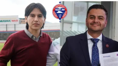 Interventor de Olmedo y expresidente enfrentados en redes. FUENTES: CD Olmedo, Fernando Flor