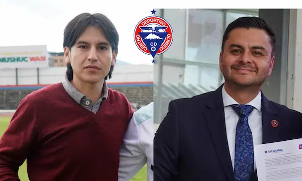 Interventor de Olmedo y expresidente enfrentados en redes. FUENTES: CD Olmedo, Fernando Flor