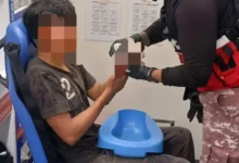 Joven de 18 años se cortó un dedo en Pallatanga