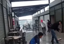 Lluvias exponen fallas en obra recién entregada en Guaranda.