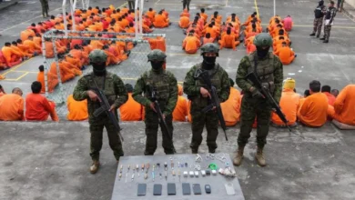 Militares decomisan armas y droga en cárcel de Bolívar.