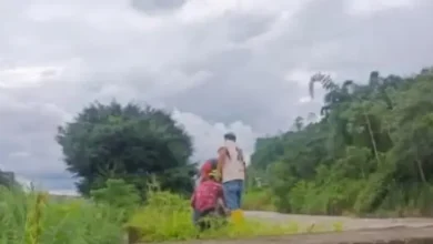 Mujer de Chimborazo se salvó de ahogarse en el río