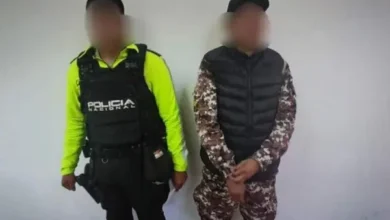 Preso guía penitenciario de la cárcel de Riobamba
