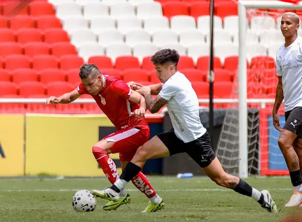 Liga de Quito jugó vs Técnico Universitario en pretemporada.
