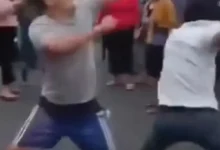 Video | Pelea entre taxistas en plena vía