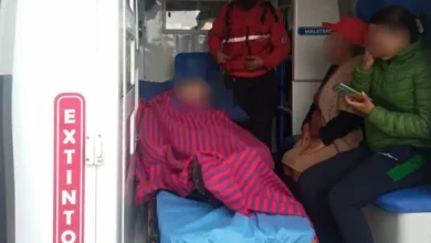 Adulta mayor de Chambo sufrió una fuerte caída