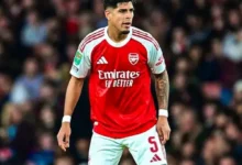 Arsenal comprará definitivamente al defensor Piero Hincapié.