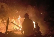 Bomberos apagaron incendio estructural en Guamote