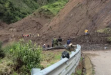Deslave en Sigchos deja desaparecidos y casas afectadas.