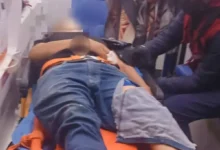 Hombre de 24 años de Chambo herido en accidente de tránsito