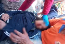 Joven de 18 años de Chambo fue auxiliada por los bomberos