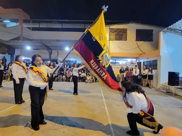 UE Martiniano Guerrero desarrolló Juramento a la Bandera