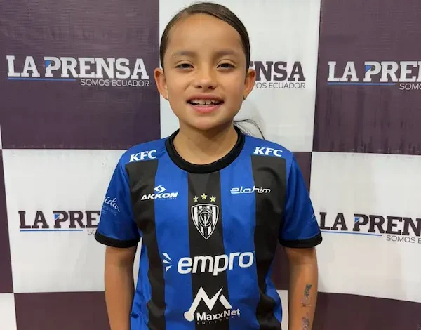Luciana Salazar, la 'Niña Messi'.