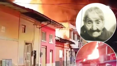 Mujer muere tras voraz incendio estructural en Guaranda.