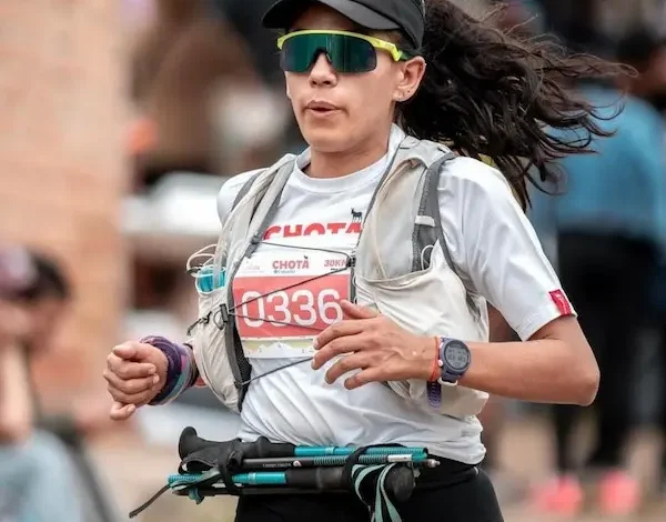 Riobambeña destaca en el ranking nacional de Trail Running.