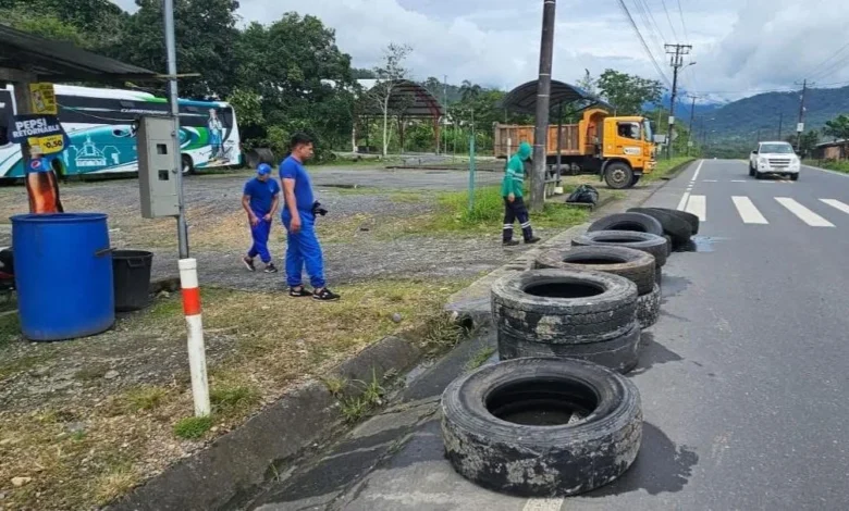Sucúa minga para prevenir el dengue en Santa Marianita.
