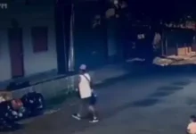 Video | Padrastro lanza a niña de 7 años contra bolsas de basura