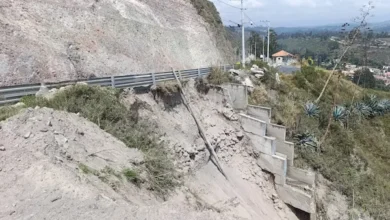 Construcción de vía Guano-Riobamba causa malestar en transportistas.