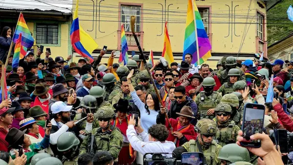 Pachakutik respalda la candidatura de Luisa González