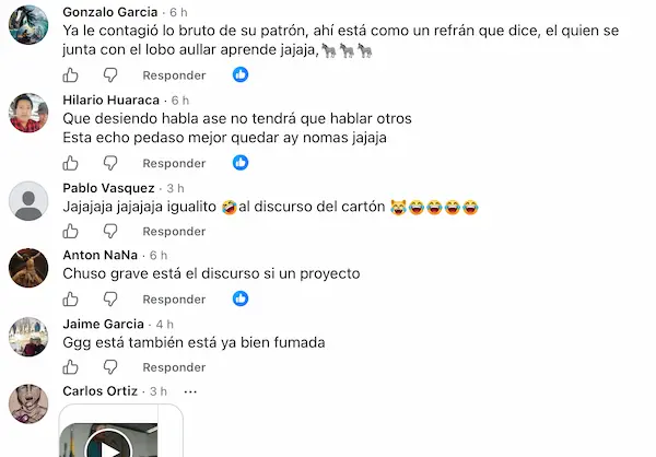 El fragmento se volvió tema de conversación