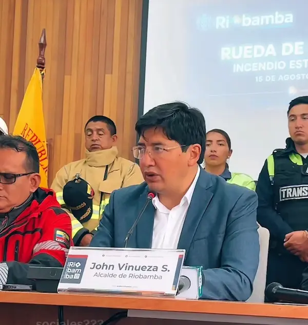 John Vinueza: Municipio plantea centro comercial en la zona afectada tras el incendio