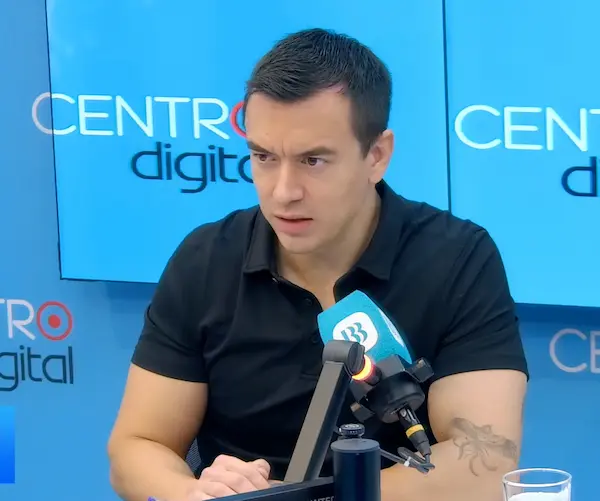 Daniel Correia a cargo del Centro Nacional de Inteligencia, confirma Daniel Noboa