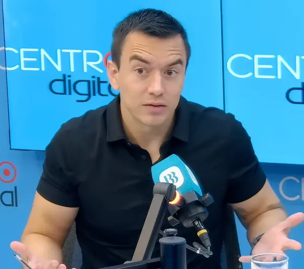 Noboa defendió el trabajo del Centro Nacional de Inteligencia