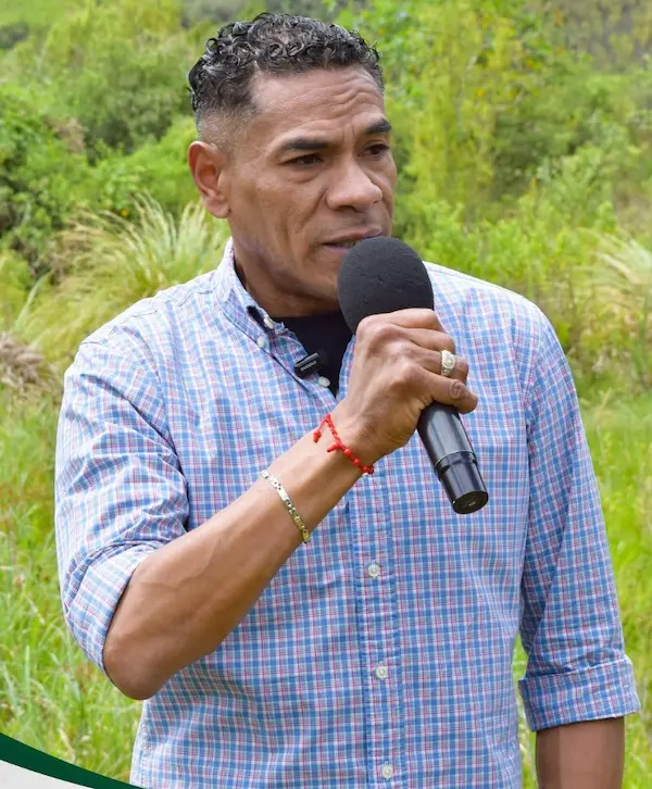 Frantz Joseph, el actual alcalde de Chunchi