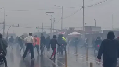 Incidentes entre hinchas de Aucas y Liga de Quito